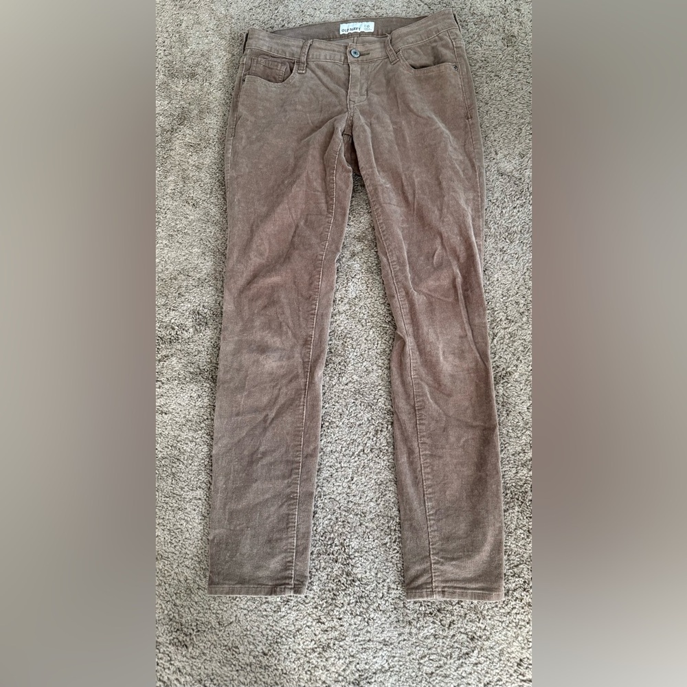 Old Navy Tan Corduroy Trousers